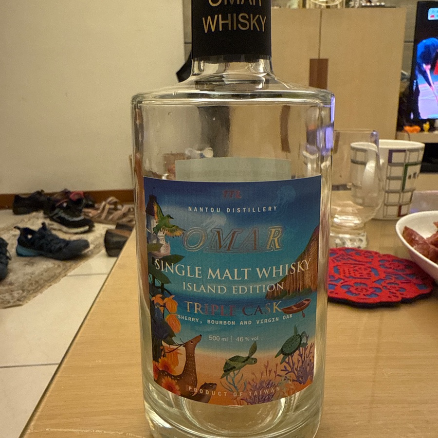 OMAR Single Malt Whisky Triple Cask Island Edition
