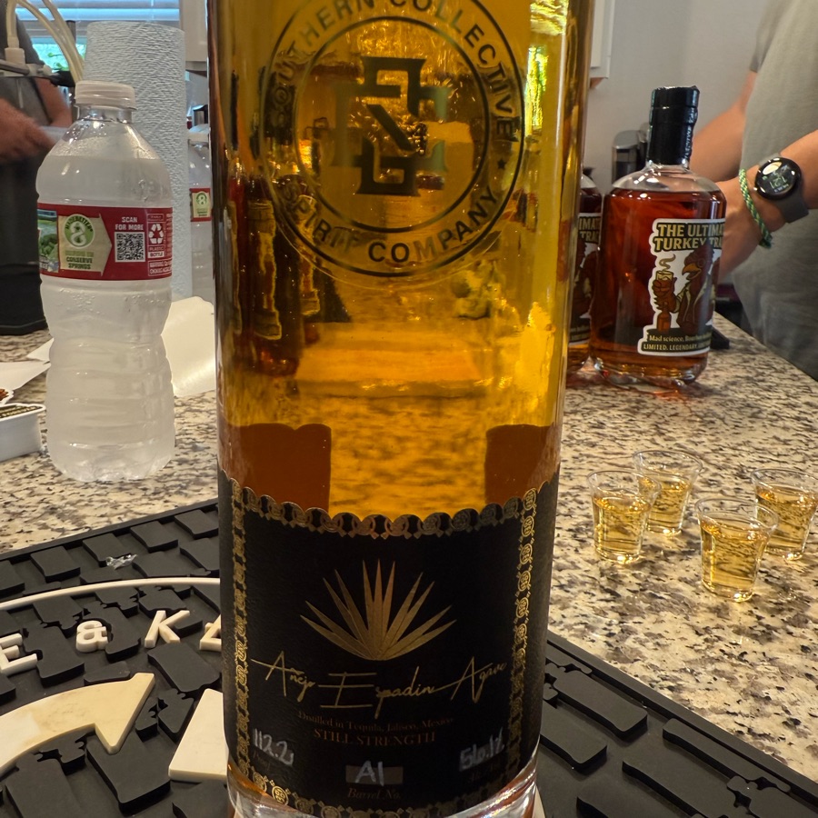 Southern Collective Spirit Company espadin agave spirit Anejo Espadin Agave Still Strength Barrel A1