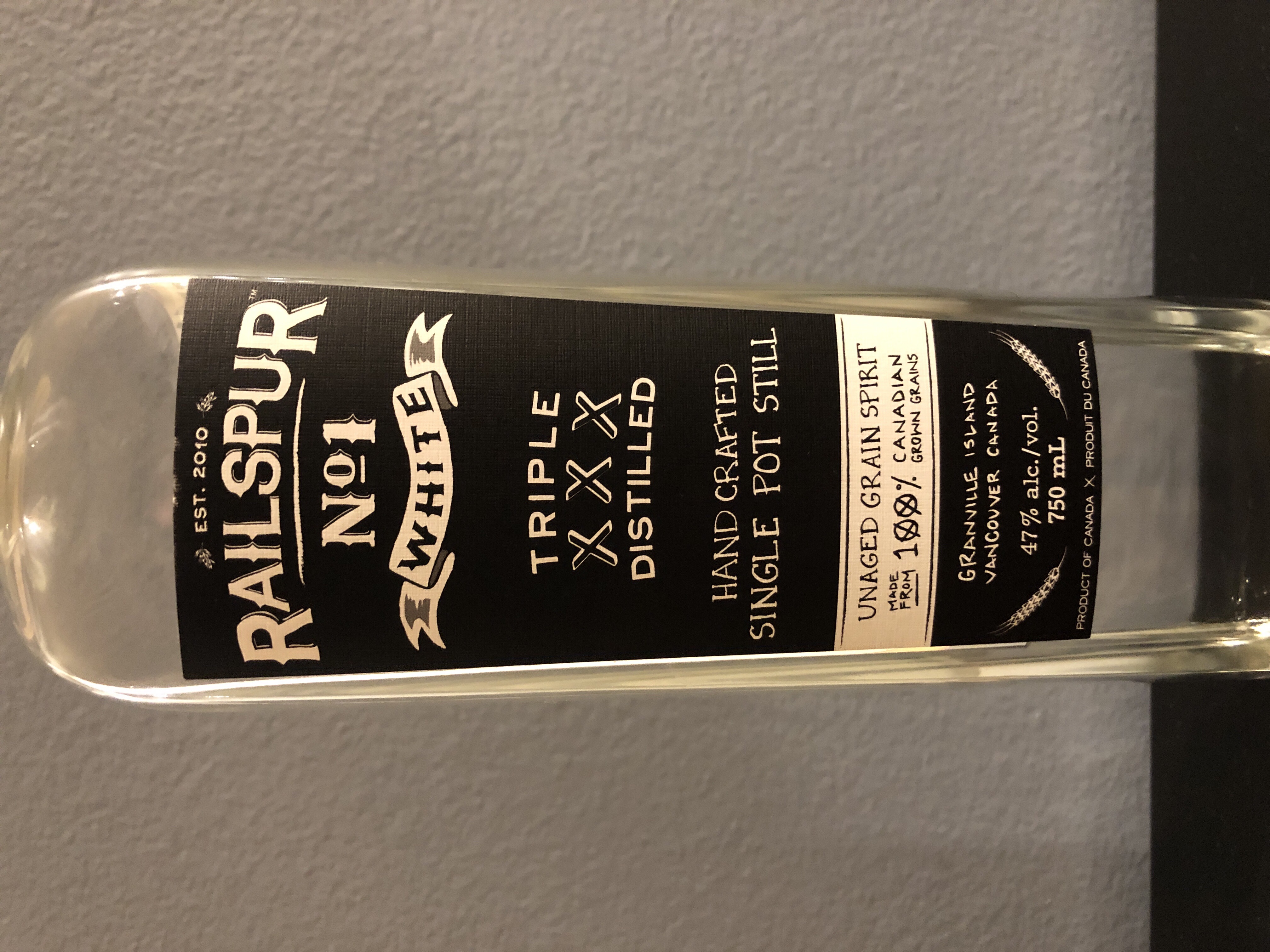 Liberty Distillery Railspur No. 1 White