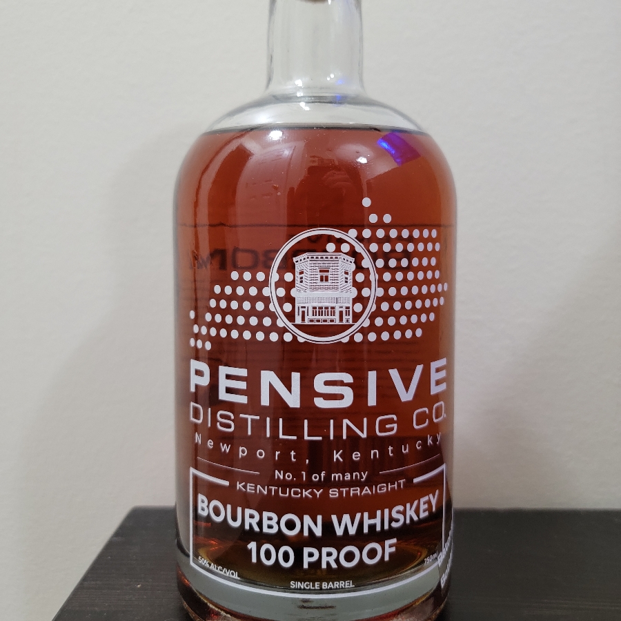 Pensive Distilling Co. Single Barrel Kentucky Straight Bourbon Whiskey (100 proof)