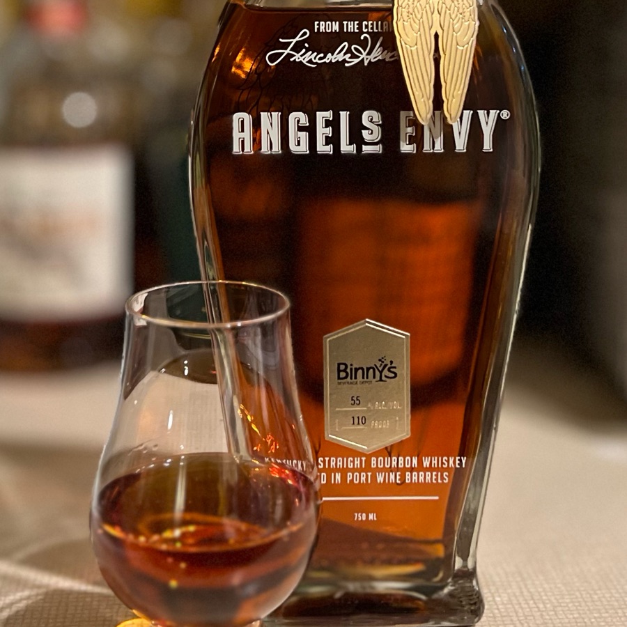 Angel's Envy Private Selection Single Barrel Kentucky Straight Bourbon Whiskey in Port Wine Barrels (Binny's SB-230096)2022