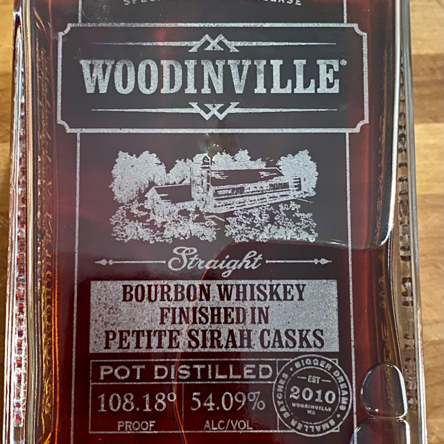 Woodinville Straight Bourbon Petite Sirah Cask Finish