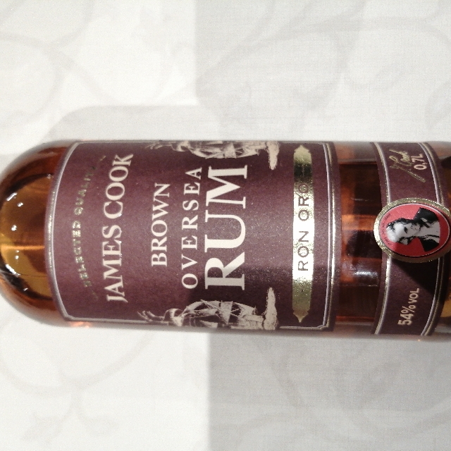 James Cook Brown Oversea Rum