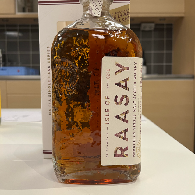 Isle of Raasay Na Sia Single Cask Peated Ex-Bordeaux Red Wine