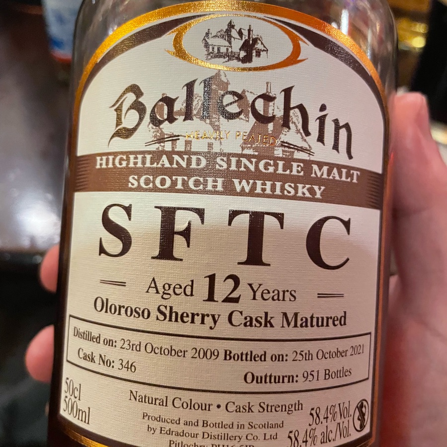 Ballechin 12 SFTC Oloroso