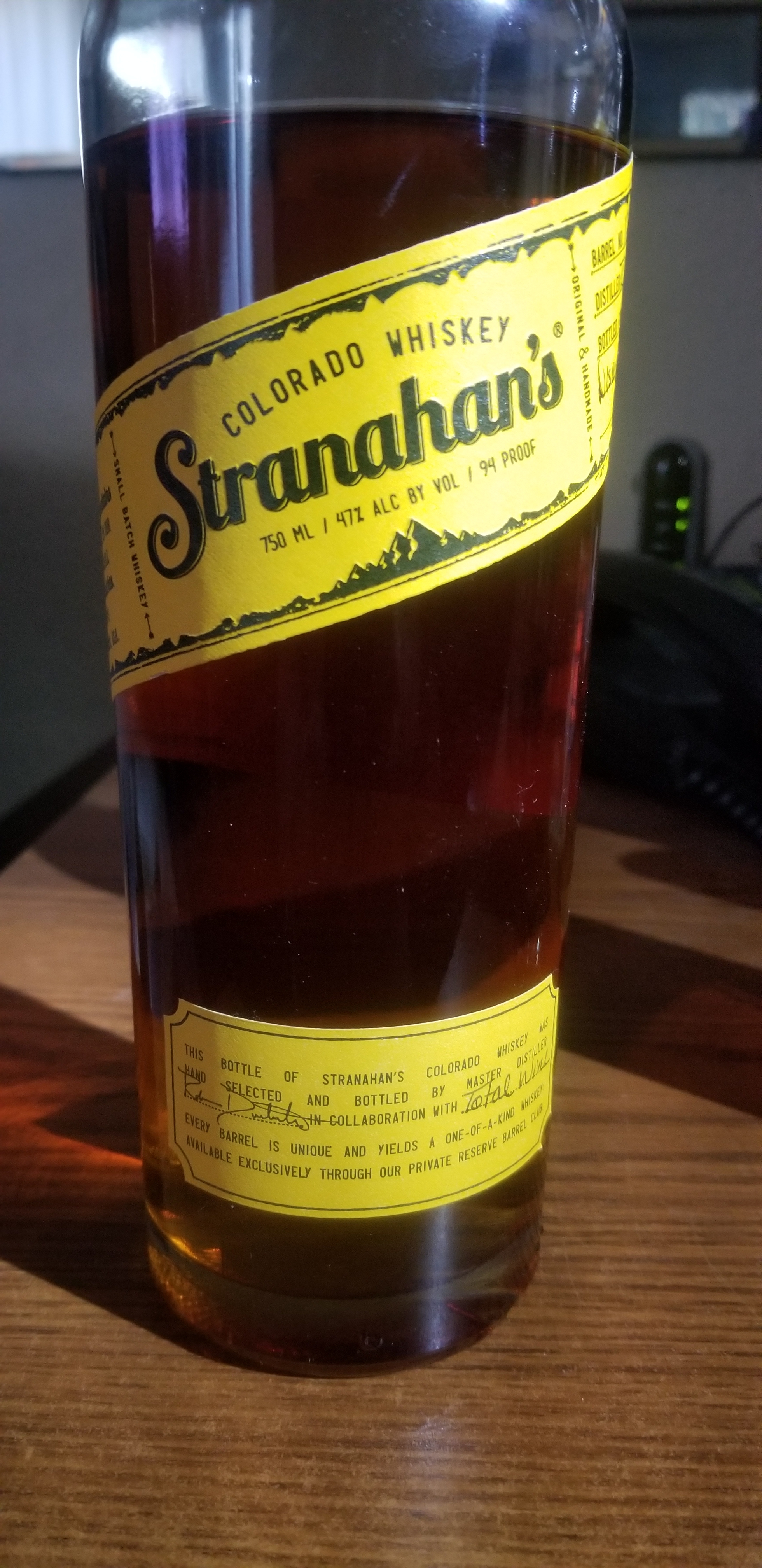 Stranhanan's single barrel