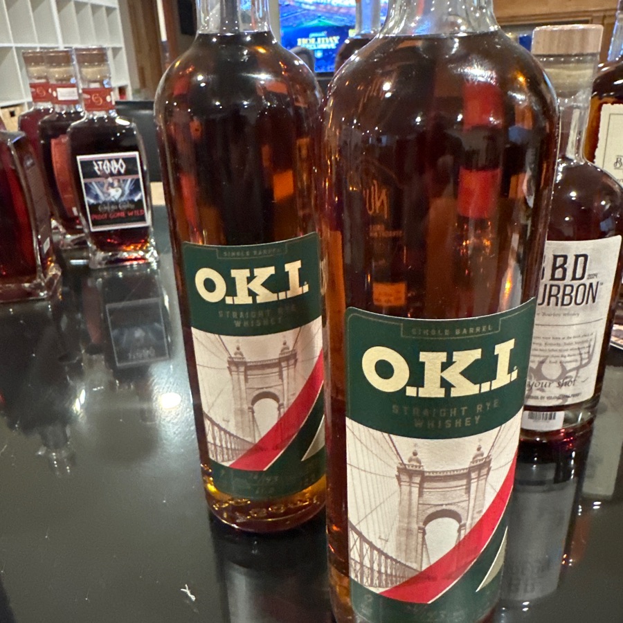 OKI Straight Rye Whiskey Single Barrel Selected by Seelbach's