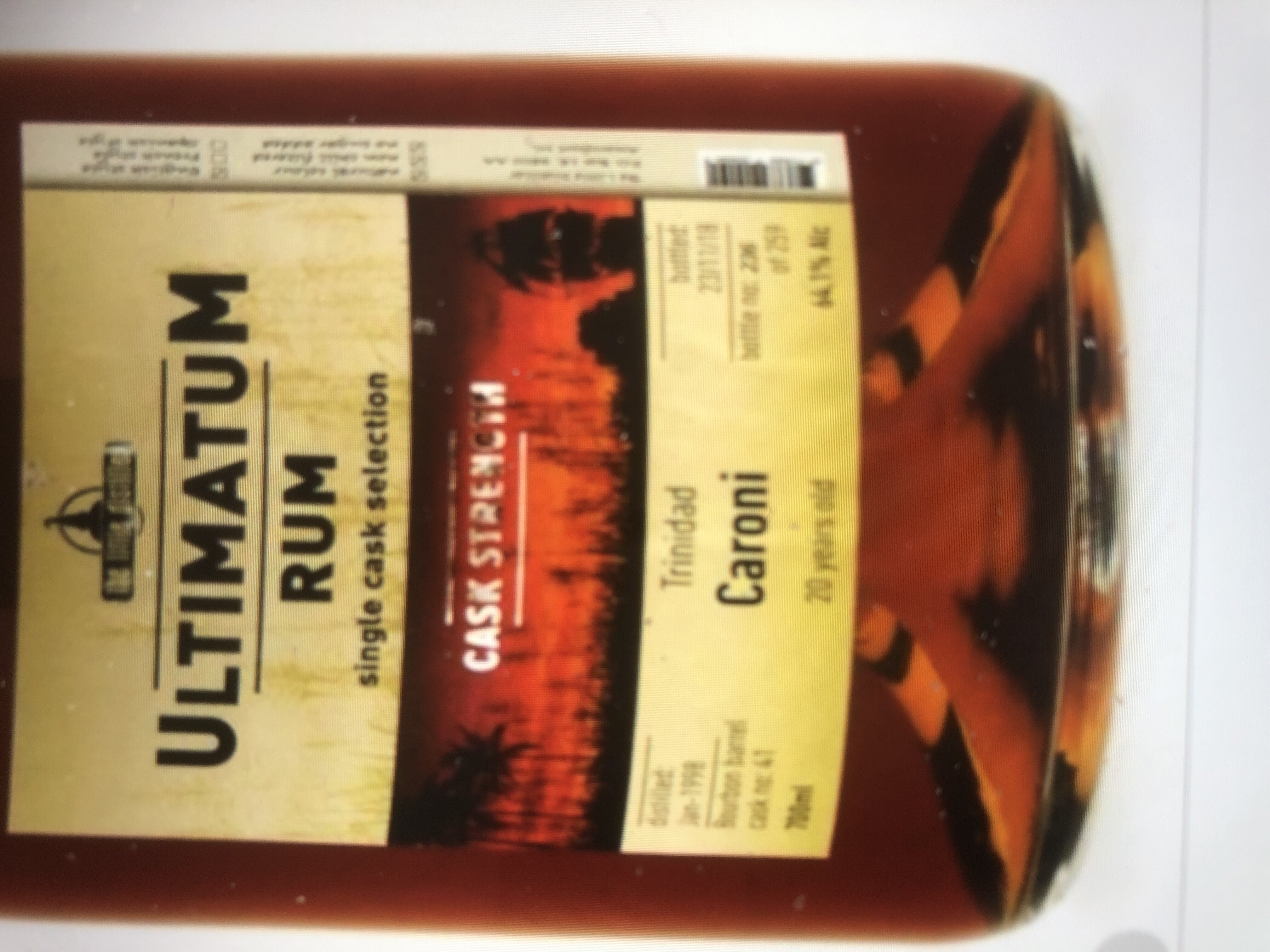 Caroni 1998 20 Year (Ultimatum)