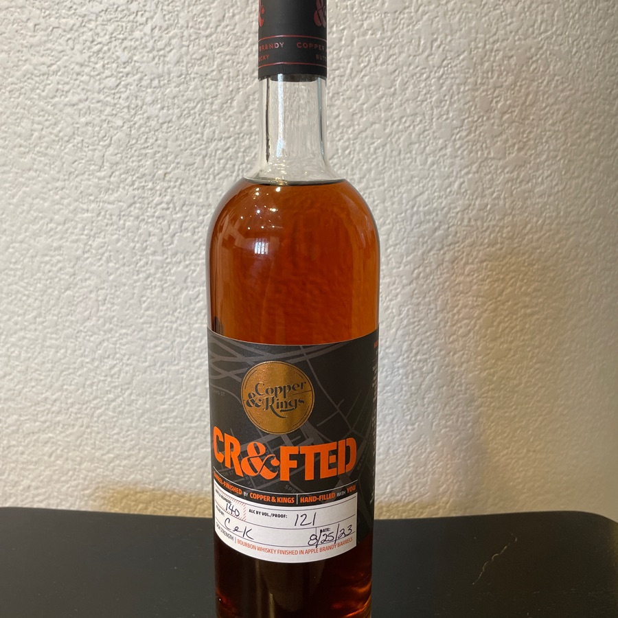 Copper and Kings Crafted Barrel Strength