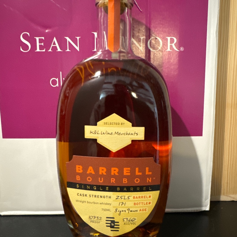 Barrell Bourbon Singel Barrel K&L Wine Merchants