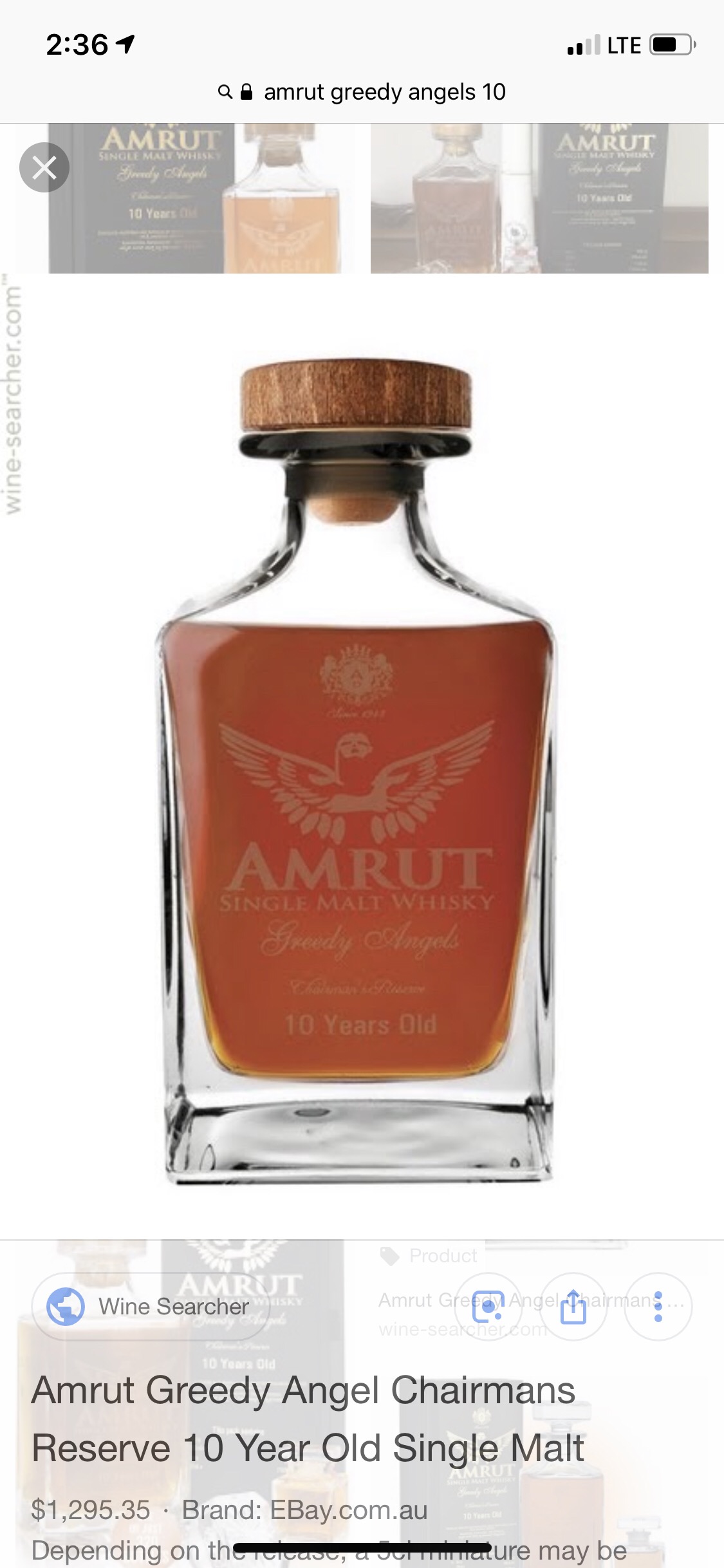 Amrut Greedy Angels 10 Year
