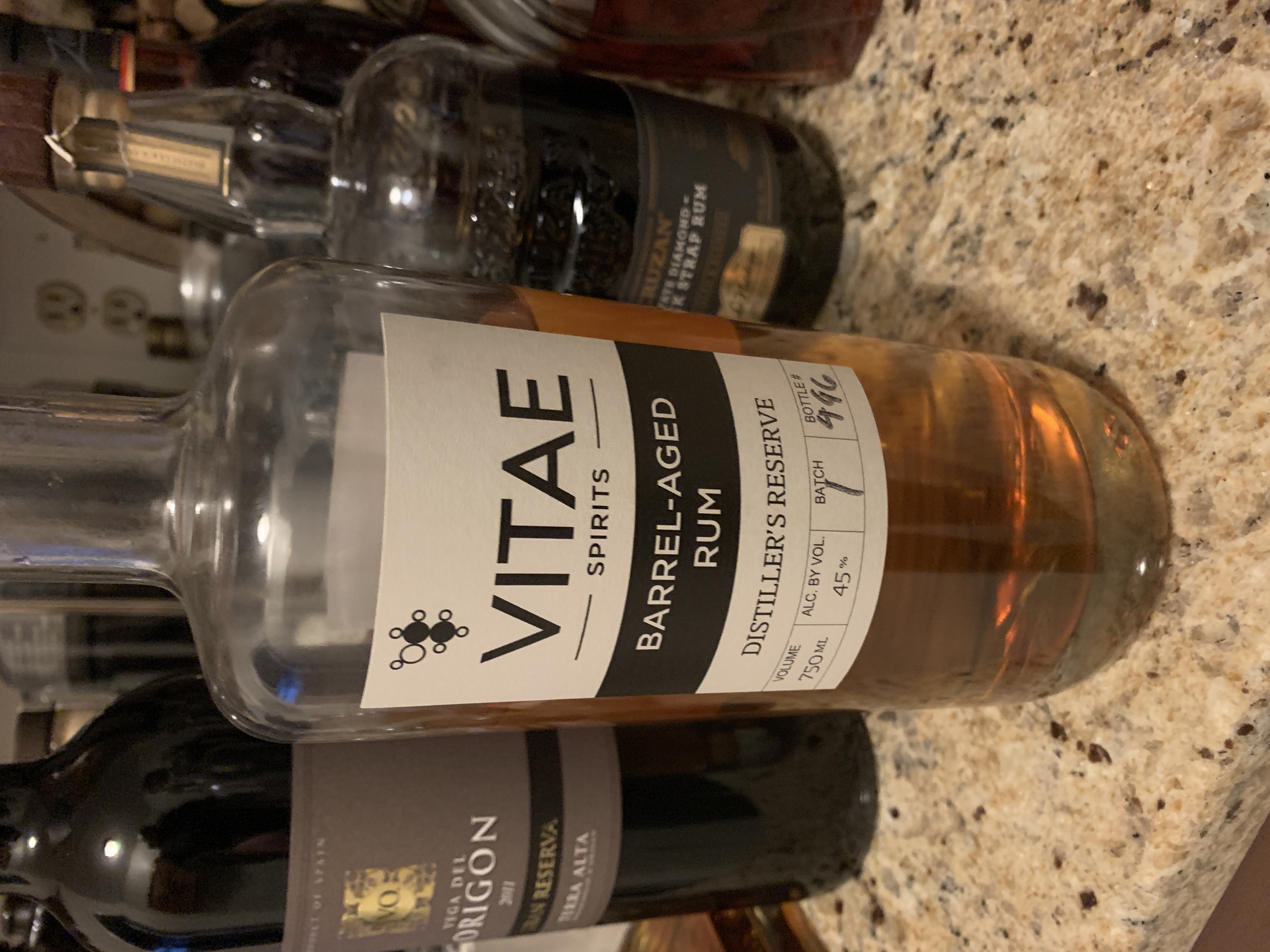 Vitae spirits barrel-aged rum