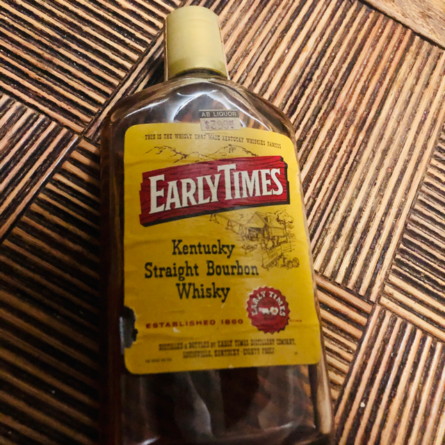 Early Times Straight Bourbon (1982)