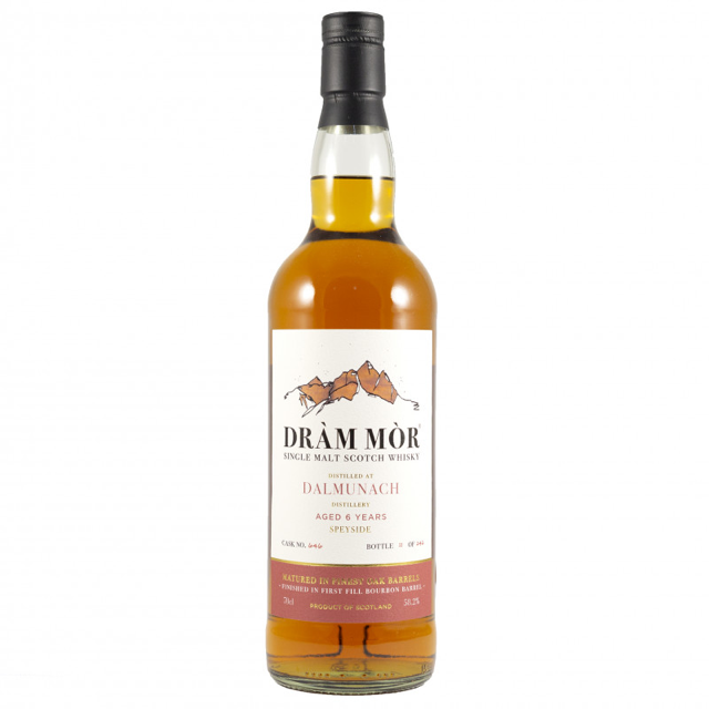 Dalmunach 2016 6 Year Old Cask No.646 (Dram Mor)