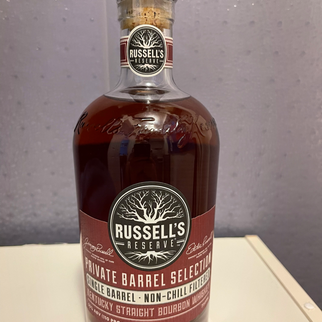 Russell's Reserve private barrel/single barrel (Total Wine pick) 21-1006