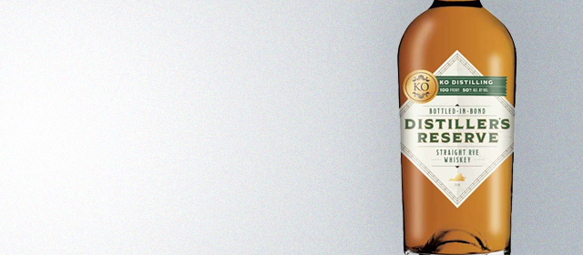KO Distilling Distiller's Reserve Bonded in Bond Rye