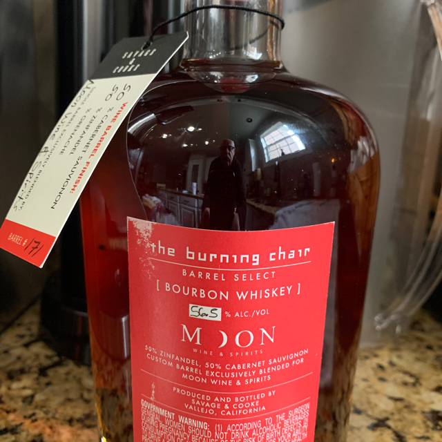 The Burning Chair Custom Barrel Selected by Moon Wine & Spirits