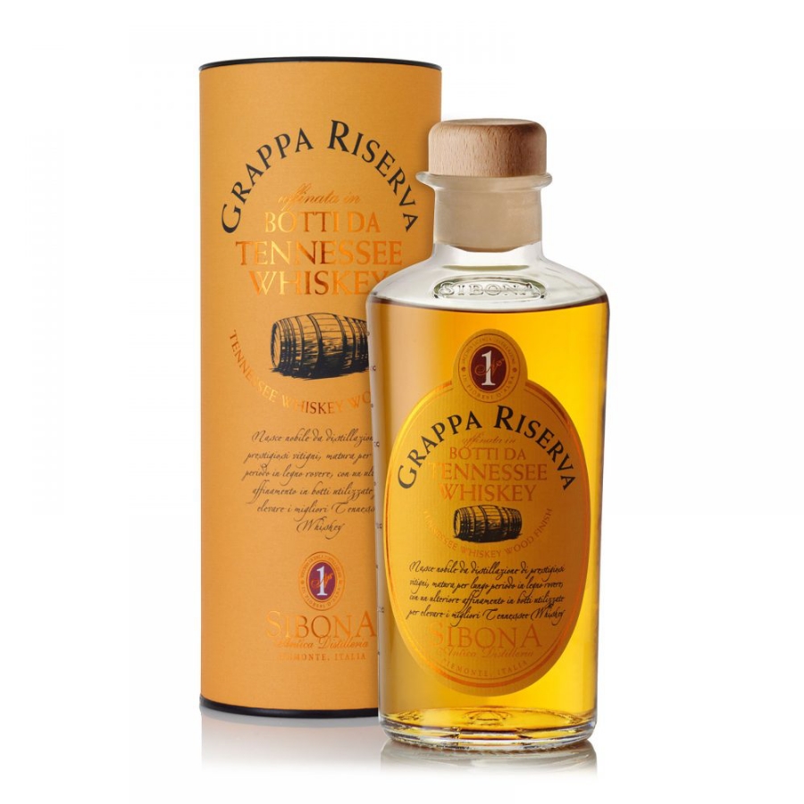 Sibona Grappa Riserva in Botti da Tennessee Whiskey