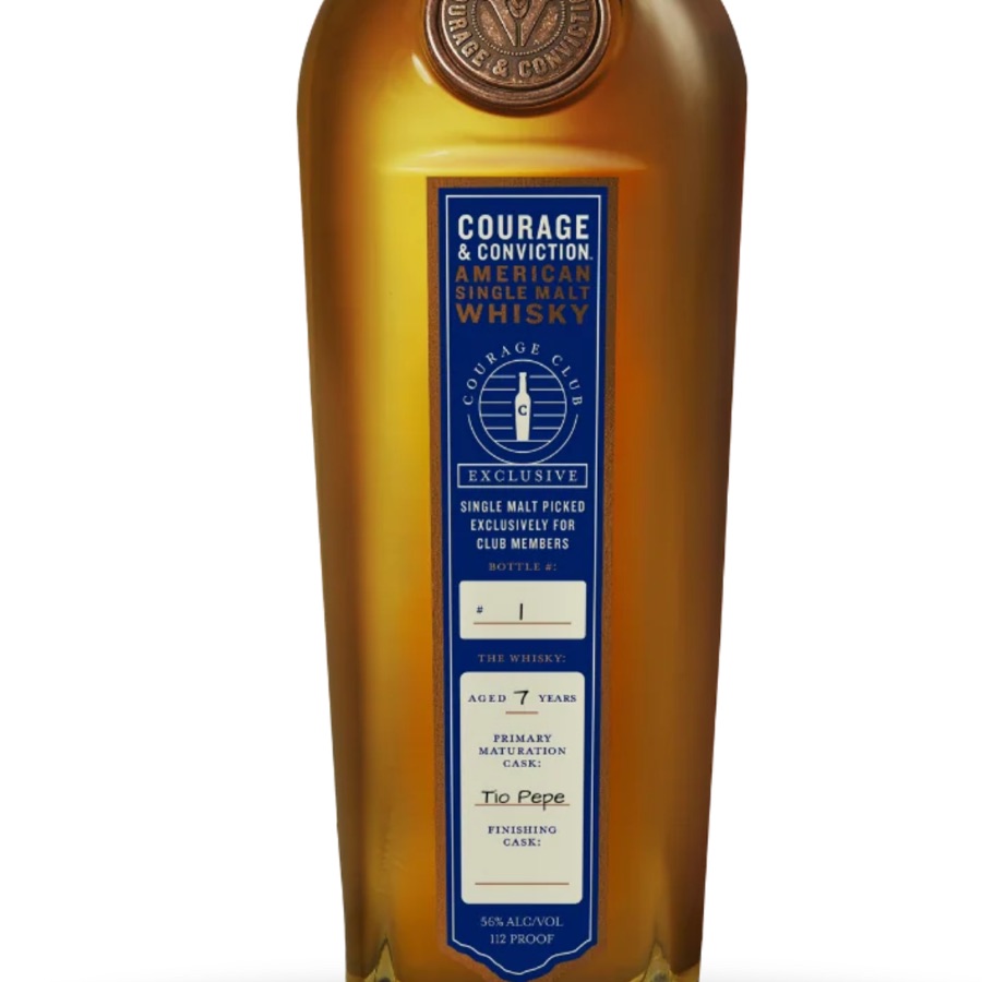 Virginia Distillery Courage & Conviction White Burgundy Cask (Club Exclusive)