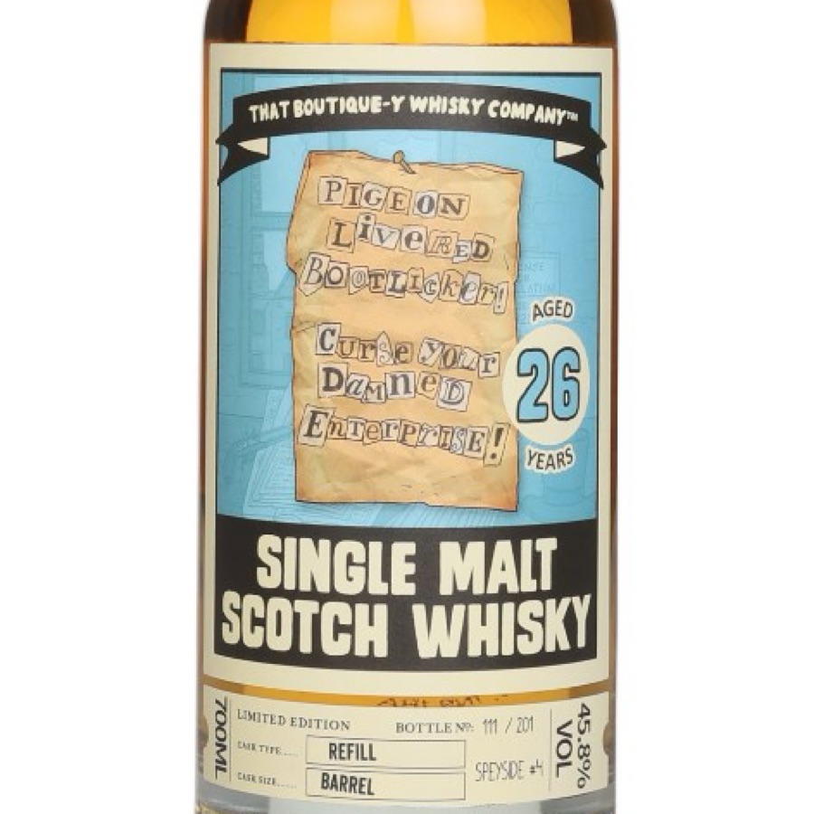 Speyside #4 26 Year Old (That Boutique-y Whisky Company)