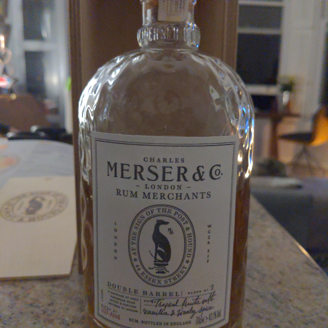 Merser & Co. Double Barrel Rum