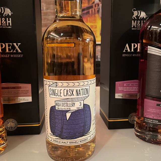 Single Cask Nation M&H 3 Year Old Cask 0309