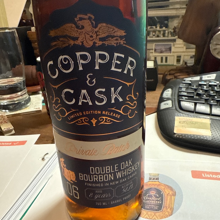 Cooper & cask single barrel - double oak