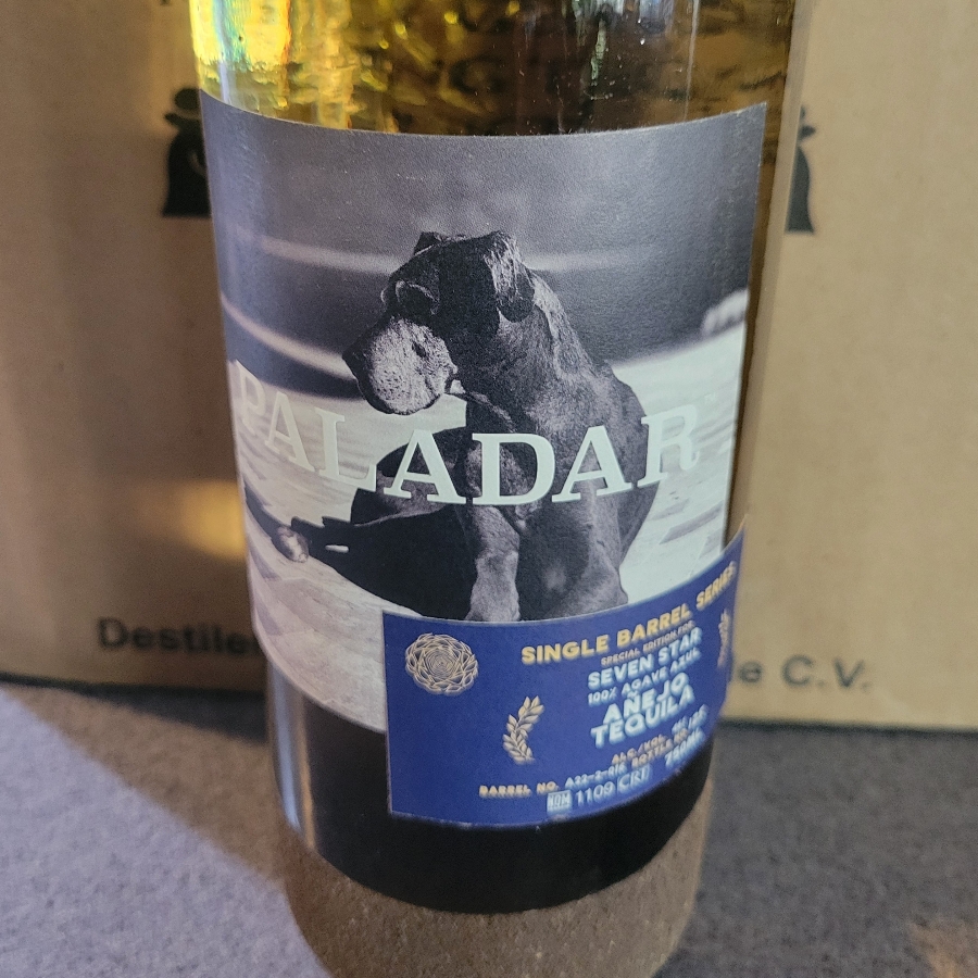 Paladar Single Barrel Series Anejo Tequila (Seven Star)