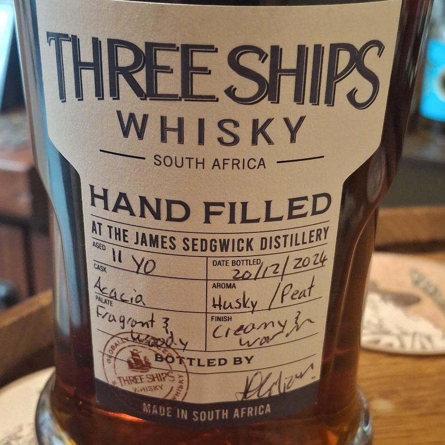 Three Ships 11 years Acacia Cask Finish
