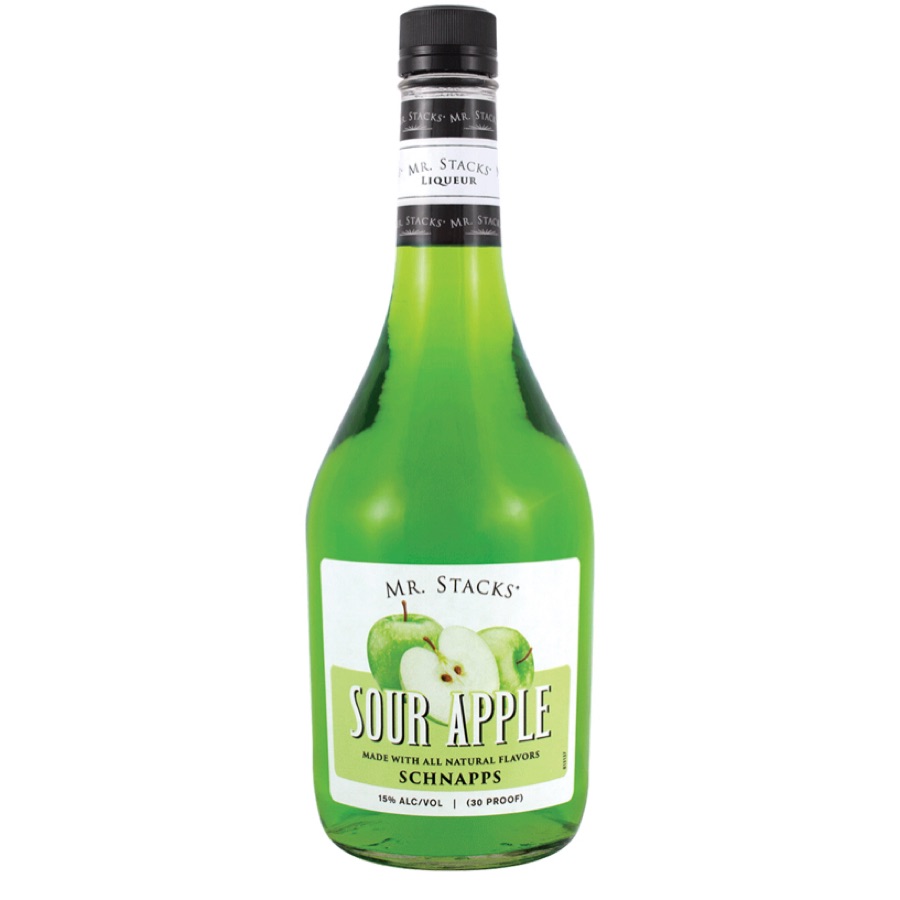 Mr. Stacks Sour Apple Schnapps