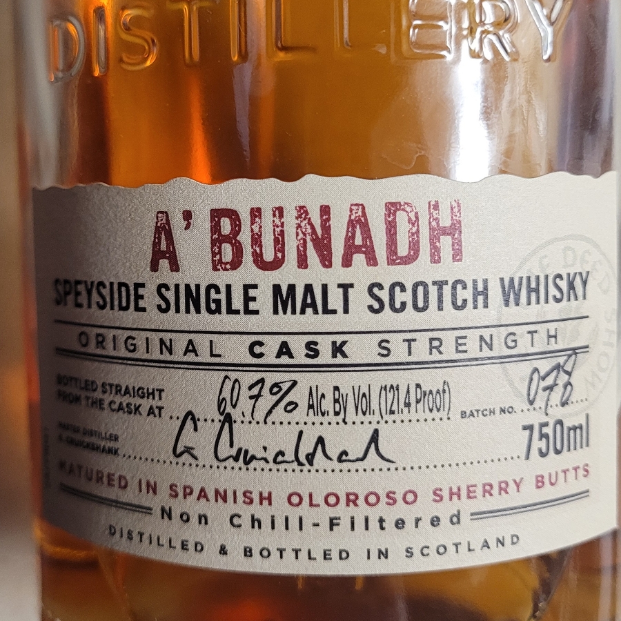 Aberlour A'bunadh batch 78