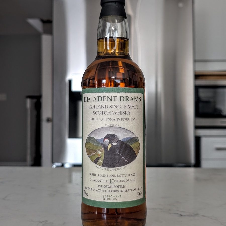 Decadent Drams Tomatin 2014 10 Year Single Malt Scotch Whisky