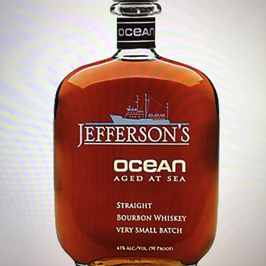 Jefferson's Ocean Aged At Sea Straight Bourbon Whiskey Single Barrel Select Voyage 5