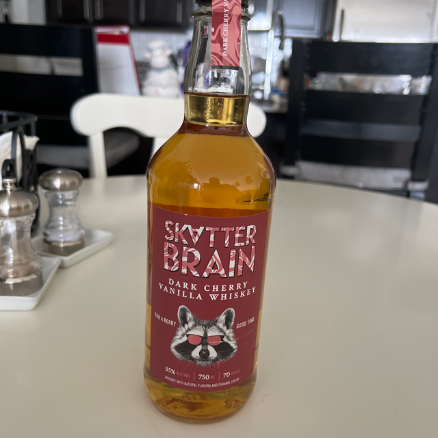 Skatter Brain Dark Cherry Vanilla Whiskey