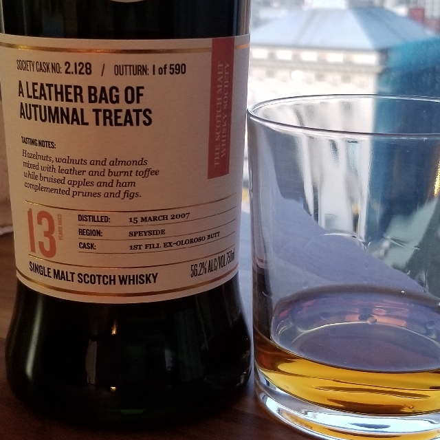 SMWS 2.128 ("A Leather Bag Of Autumnal Treats")