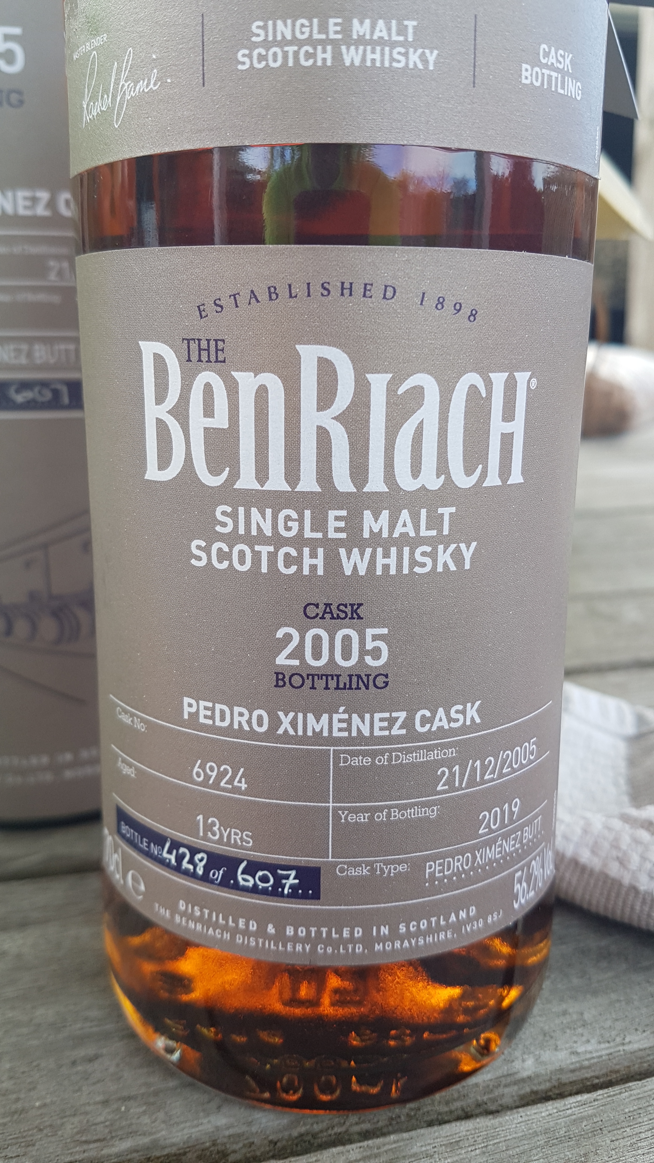 Benriach Pedro Ximenez Cask 13 Year 2005