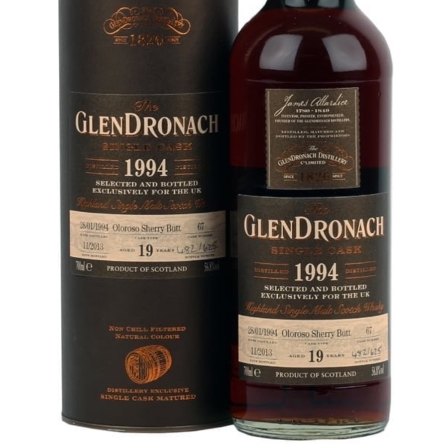 Glendronach 1994 19 Years Cask #67 (UK Exclusive)