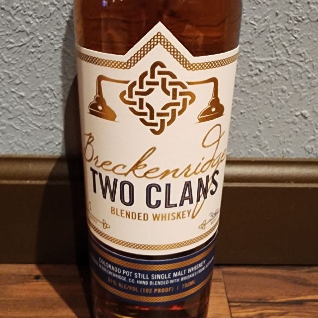 Breckenridge Two Clans Blended Whiskey