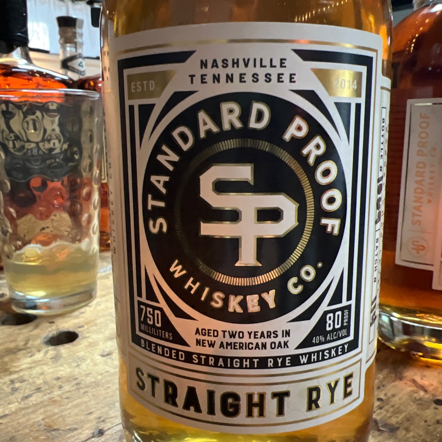 Standard Proof Straight Rye