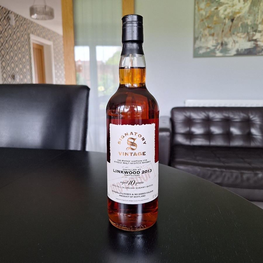 Signatory Vintage 100 Proof Edition #19 Linkwood 2013