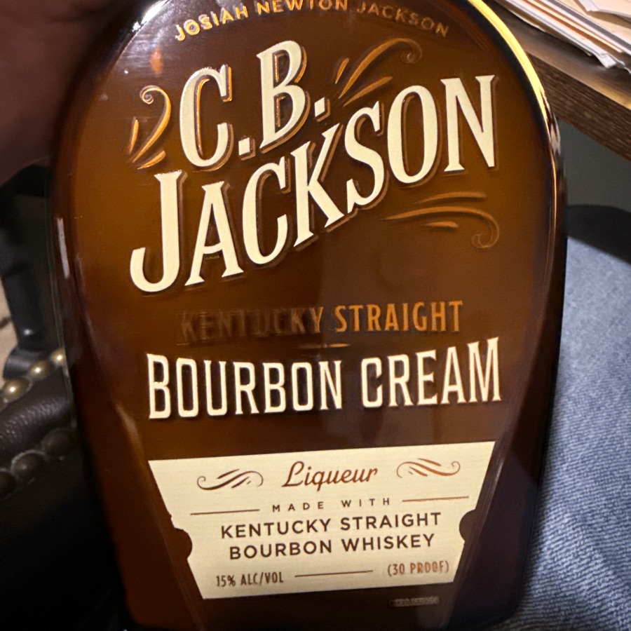 C.B. Jackson Kentucky Straight Bourbon Cream