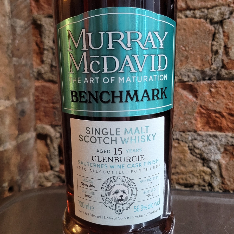 Murray McDavid Benchmark - Glenburgie 15 Year Sauternes Wine Cask Finish