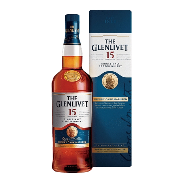 Glenlivet 15 Year Sherry Cask Matured (Taiwan Exclusive)