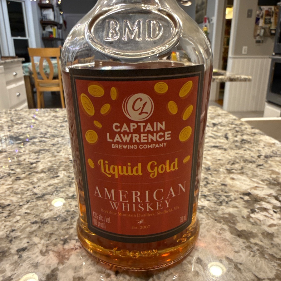 Captain Lawrence Liquid Gold American Whiskey