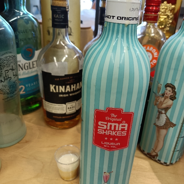 The original SMA Shakes Liqueur - Creamy Strawberry