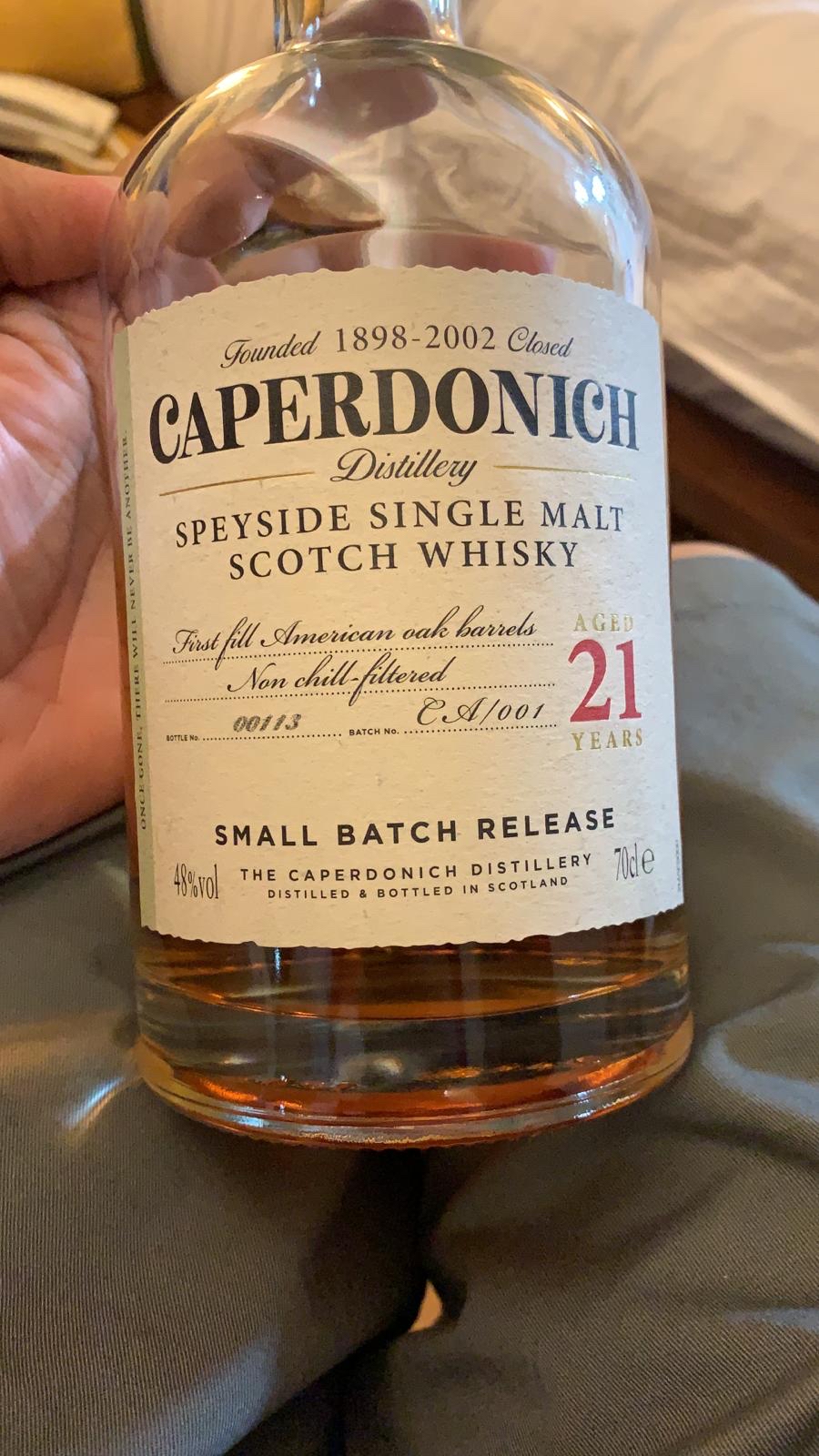 Caperdonich 21 Year