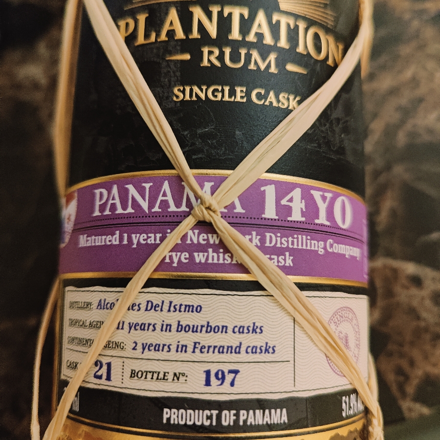 Plantation Single Cask Panama 14 YO
