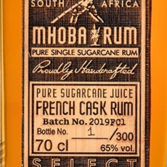 Mhoba Rum French Cask