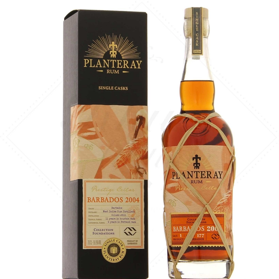 Planteray Single Casks Prestige Cellar Barbados 2004 (20 yr old)