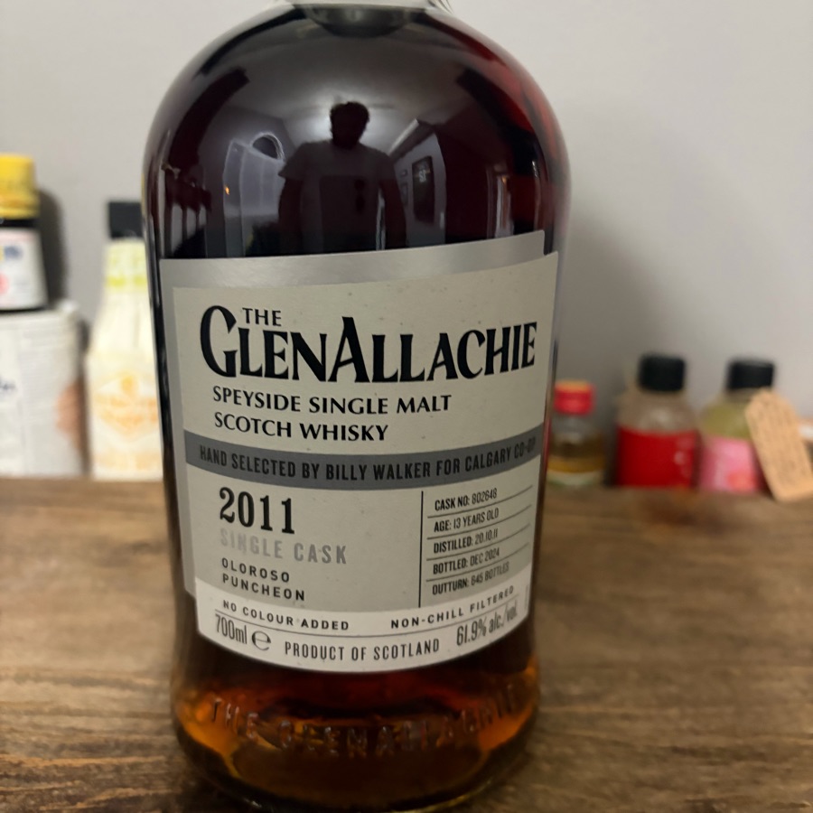 Glenallachie 2011 Single Cask 802648